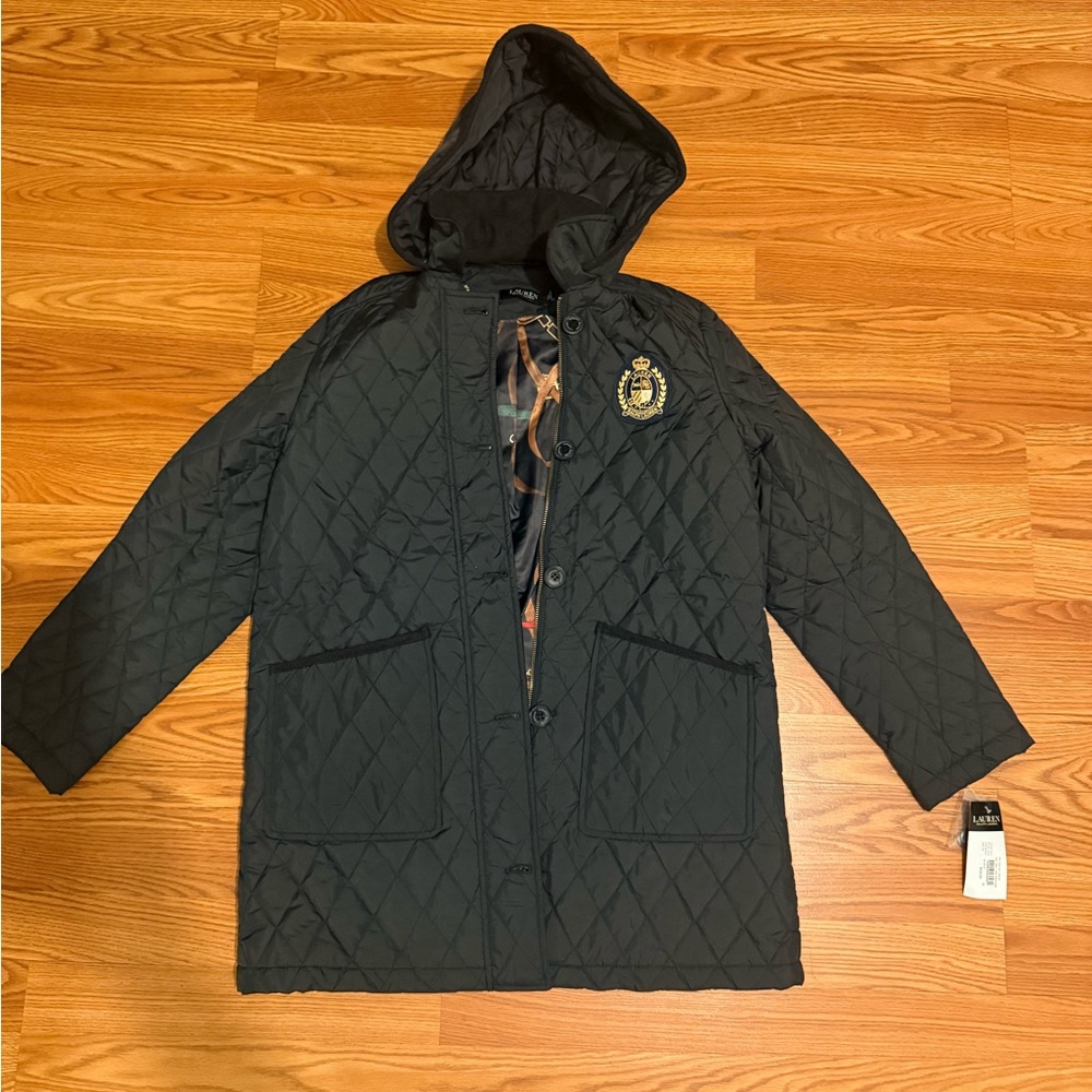 Polo Quilted Hooded Coat